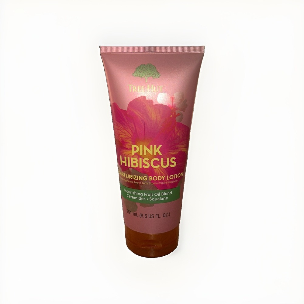 Tree Hut PINK HIBISCUS Moisturizing Body Lotion, 8.5 oz
